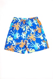 Soliswim Blue Beach Shorts - Image 1 of 4