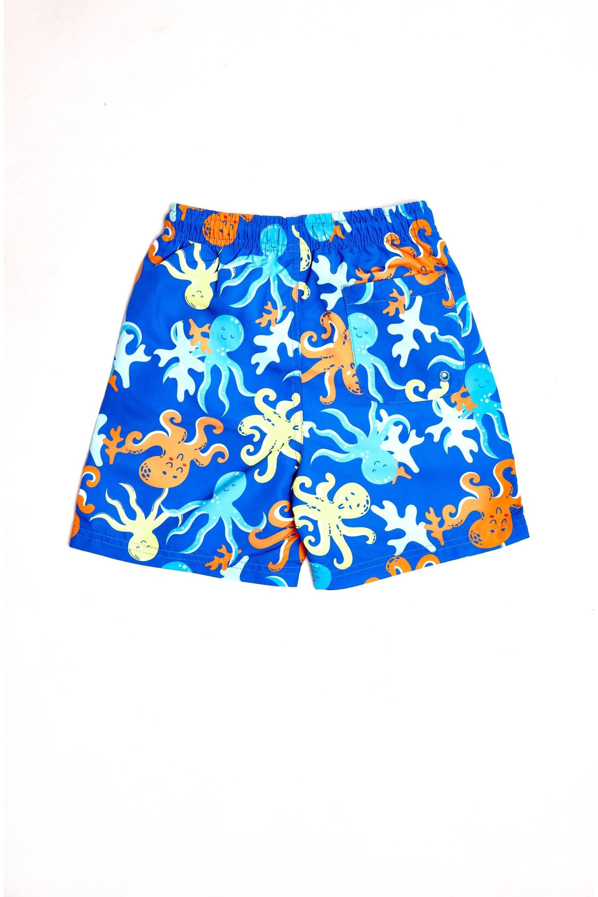 Soliswim Blue Beach Shorts - Image 2 of 4