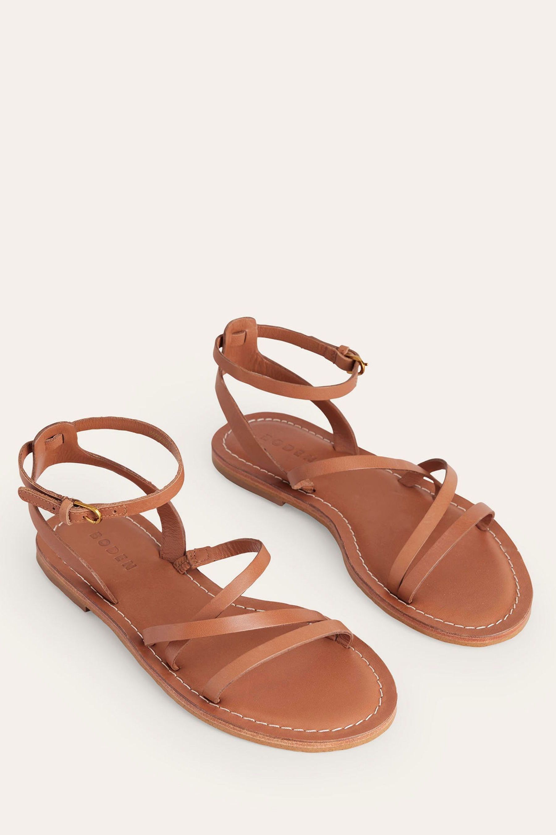 Boden Brown Everyday Flat Sandals