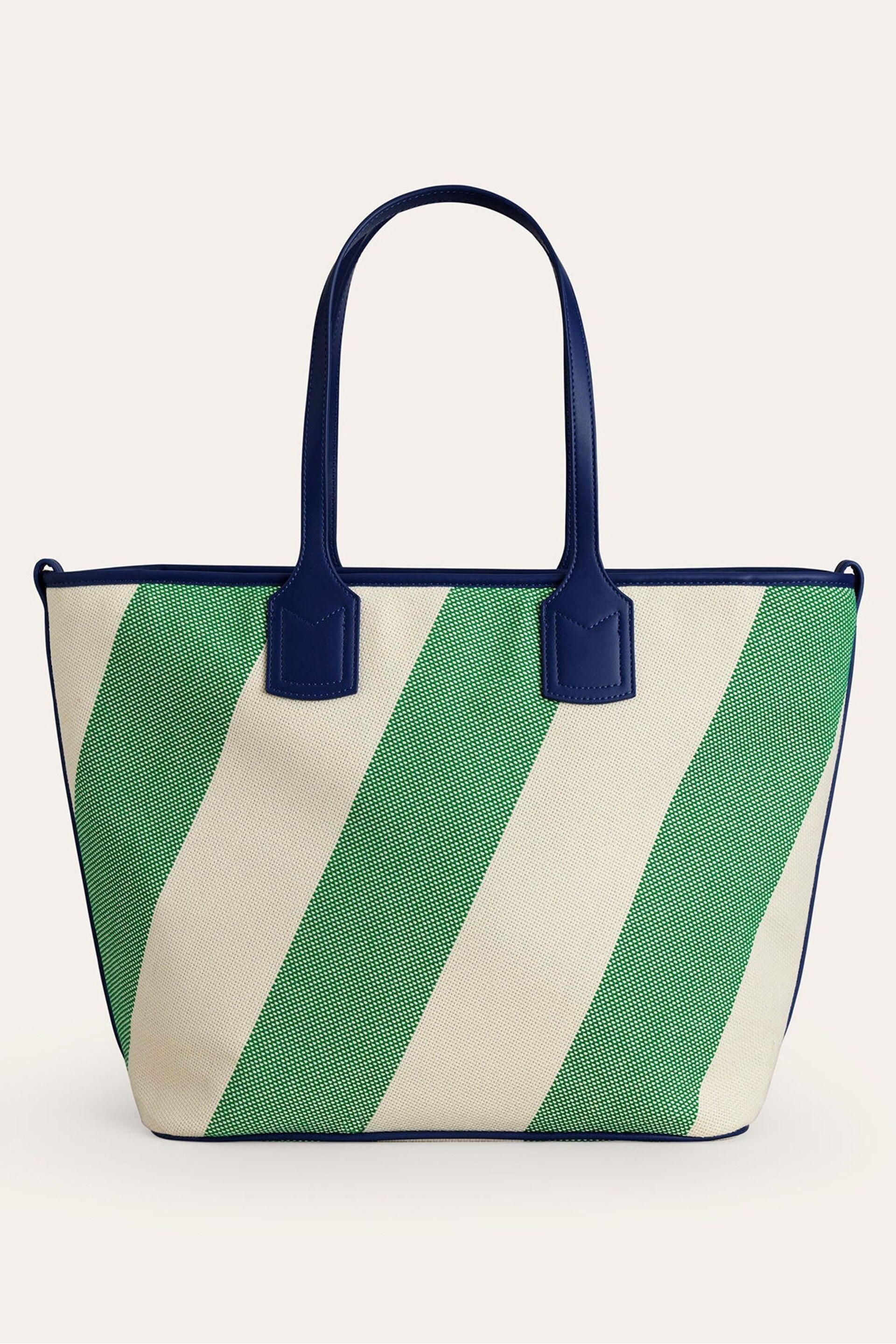 Boden Green Trapeze Tote Bag - Image 2 of 4