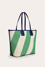 Boden Green Trapeze Tote Bag - Image 3 of 4