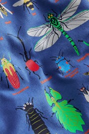 Boden Blue Printed Bugs T-Shirt - Image 3 of 3