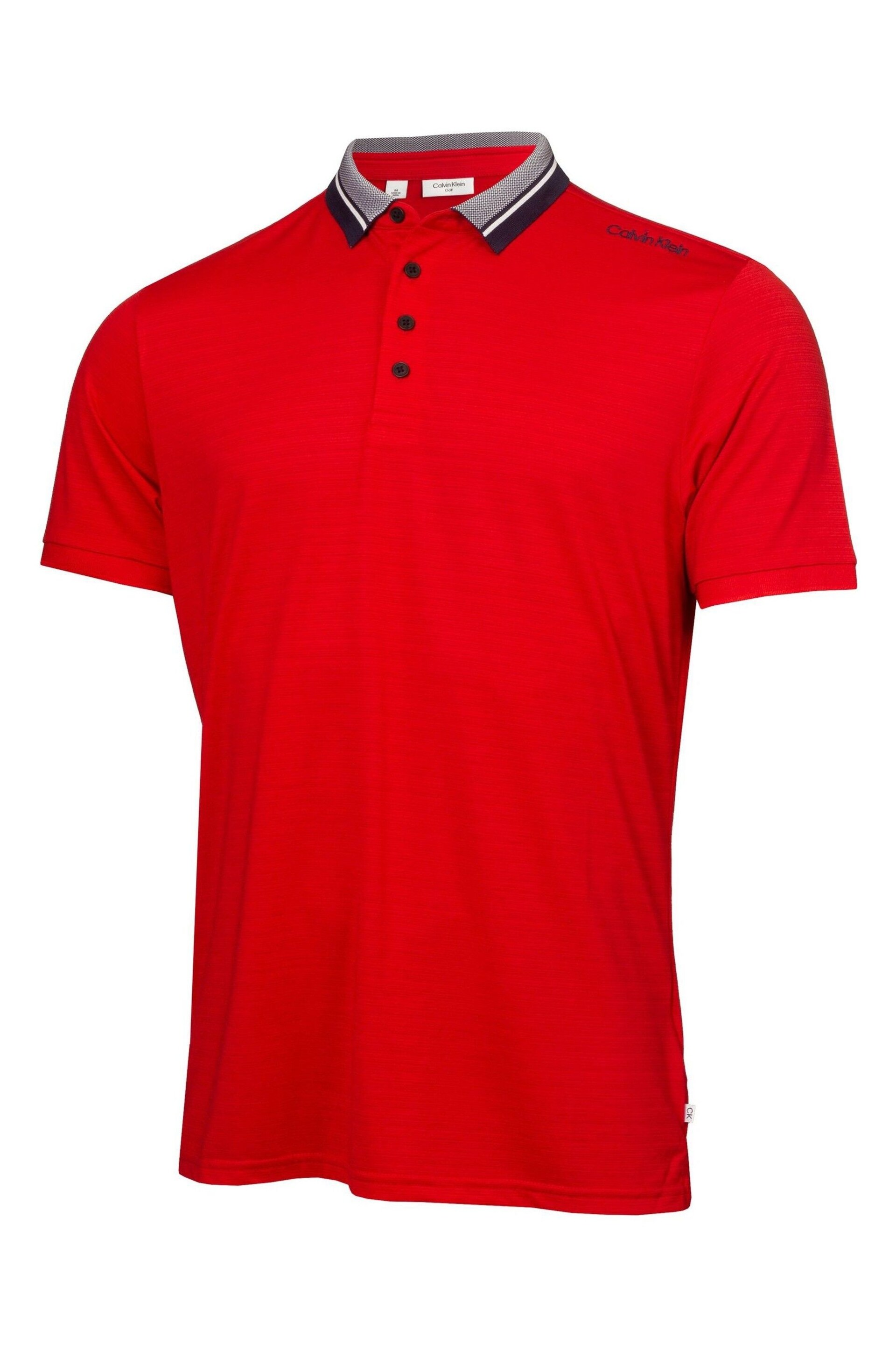 Calvin Klein Golf Navy Parramore Polo Shirt - Image 5 of 8