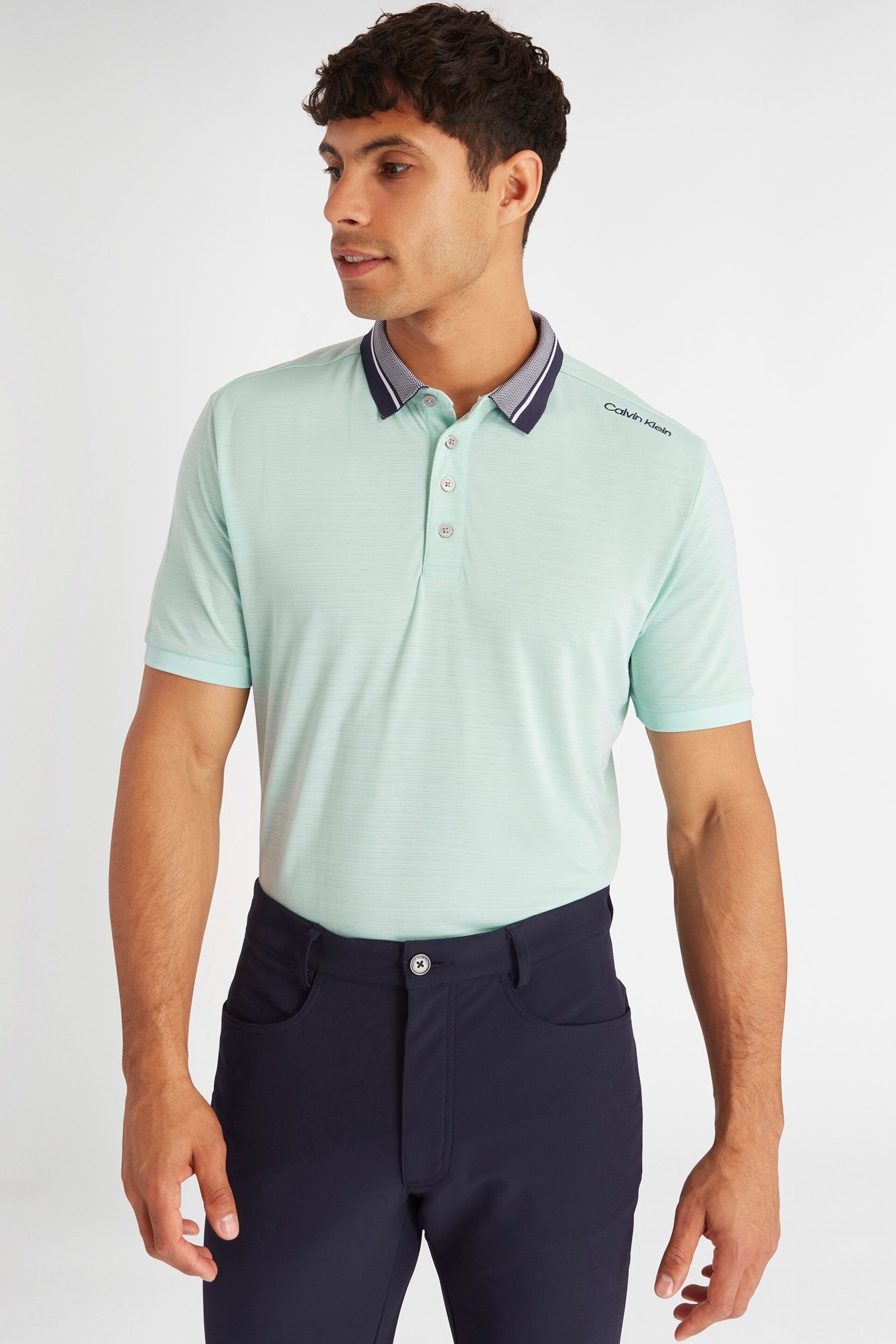 Calvin Klein Golf Navy Parramore Polo Shirt - Image 5 of 12