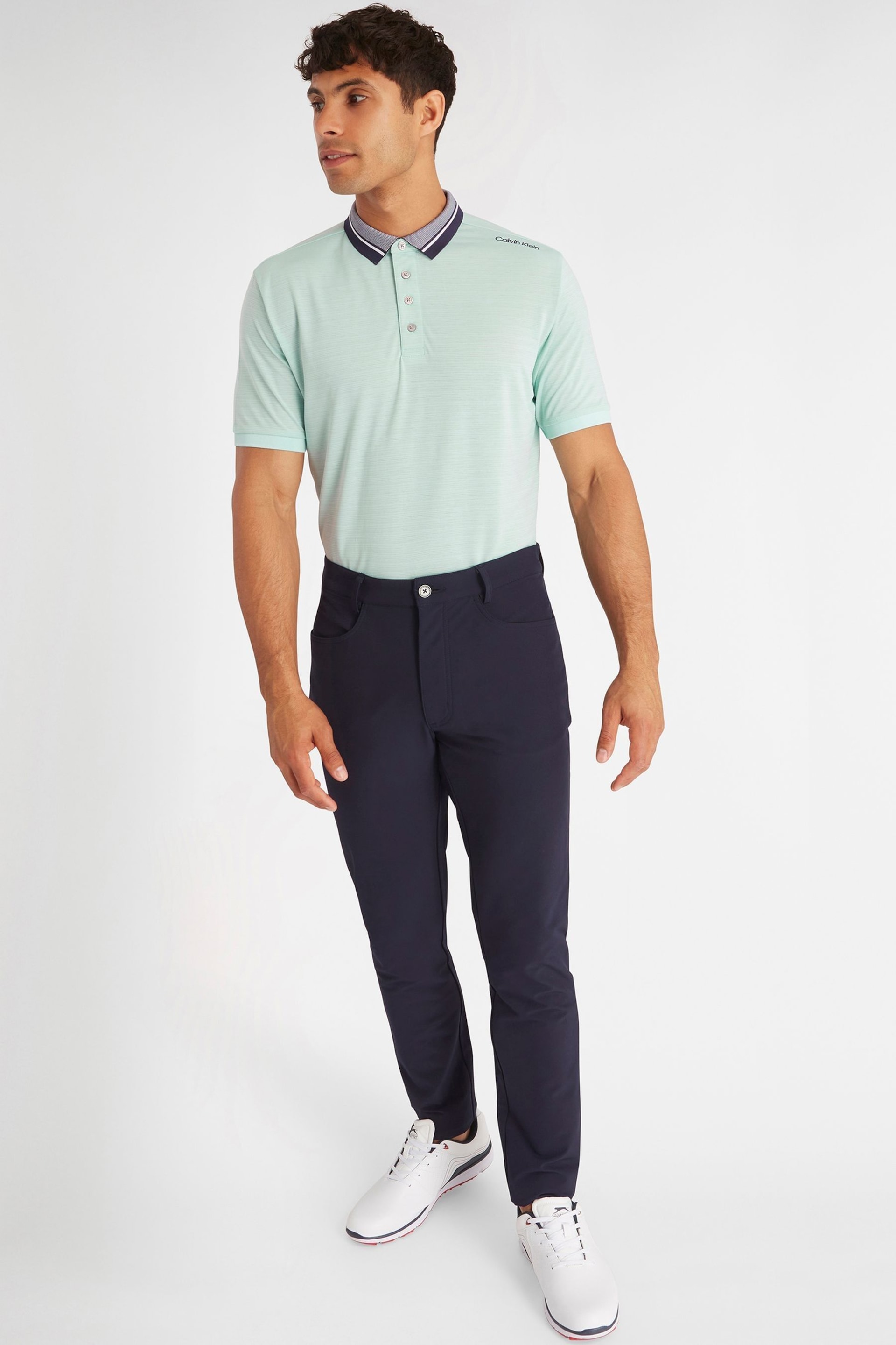 Calvin Klein Golf Navy Parramore Polo Shirt - Image 7 of 12