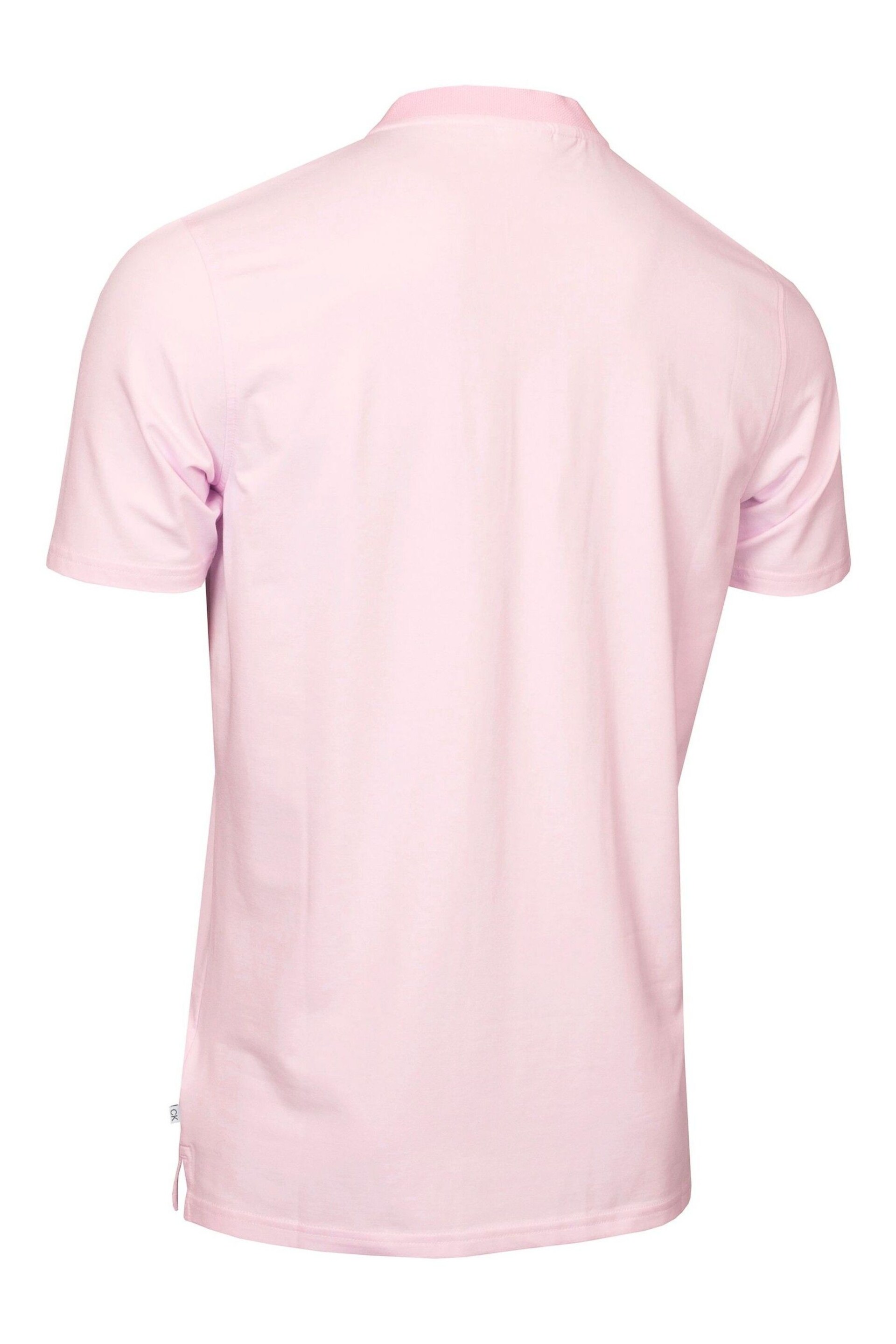 Calvin Klein Golf Pink Middlebrook Polo Shirt - Image 6 of 8