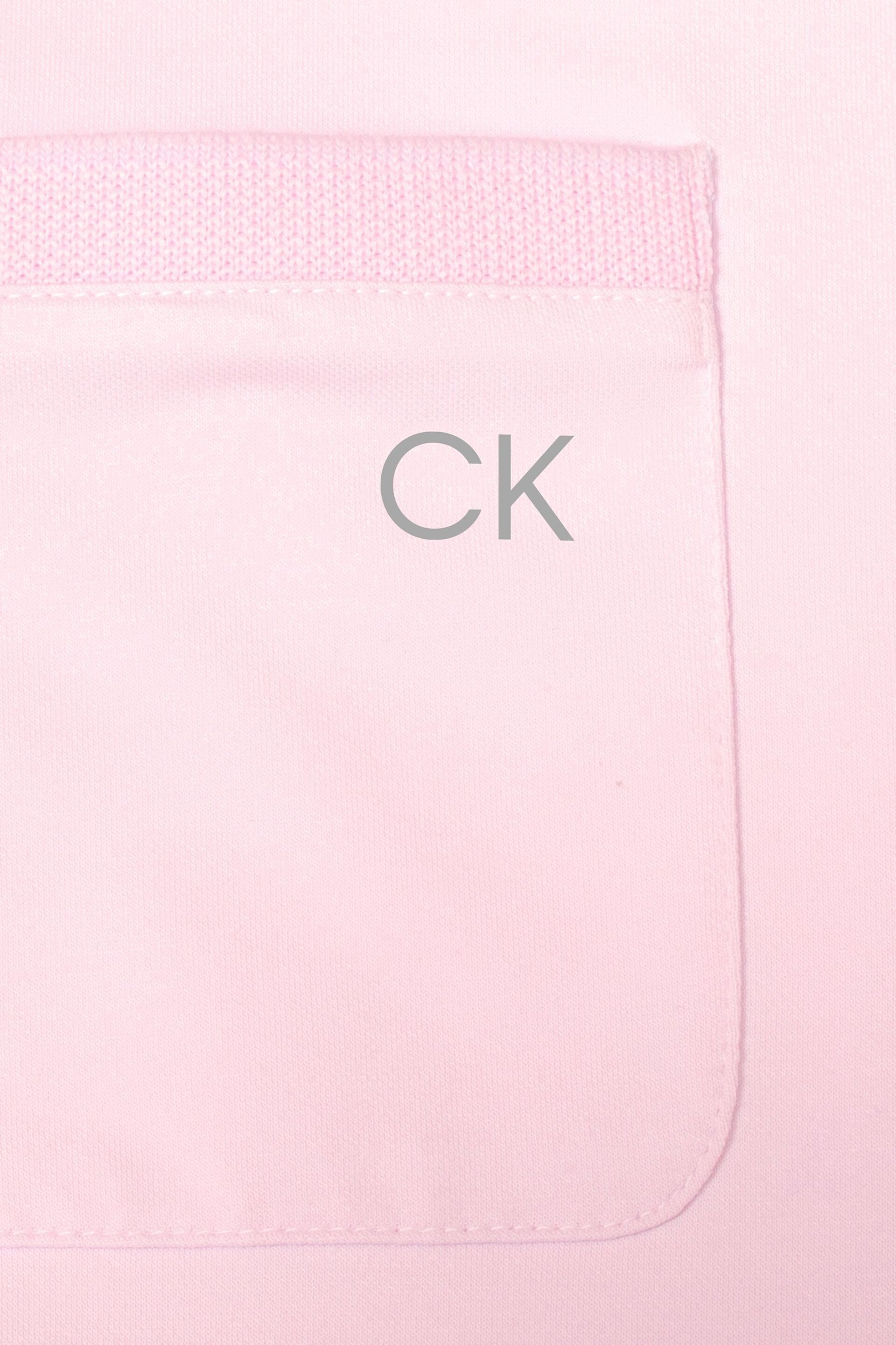 Calvin Klein Golf Pink Middlebrook Polo Shirt - Image 8 of 8