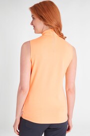 Calvin Klein Golf Orange Skyway Polo Shirt - Image 2 of 8