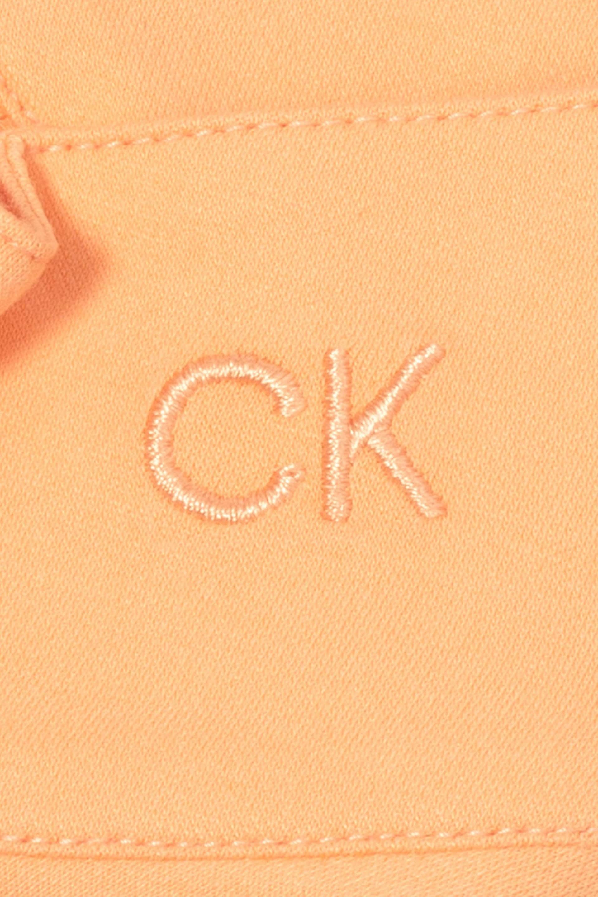 Calvin Klein Golf Orange Skyway Polo Shirt - Image 8 of 8