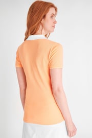 Calvin Klein Golf Orange Delaware Polo Shirt - Image 2 of 8