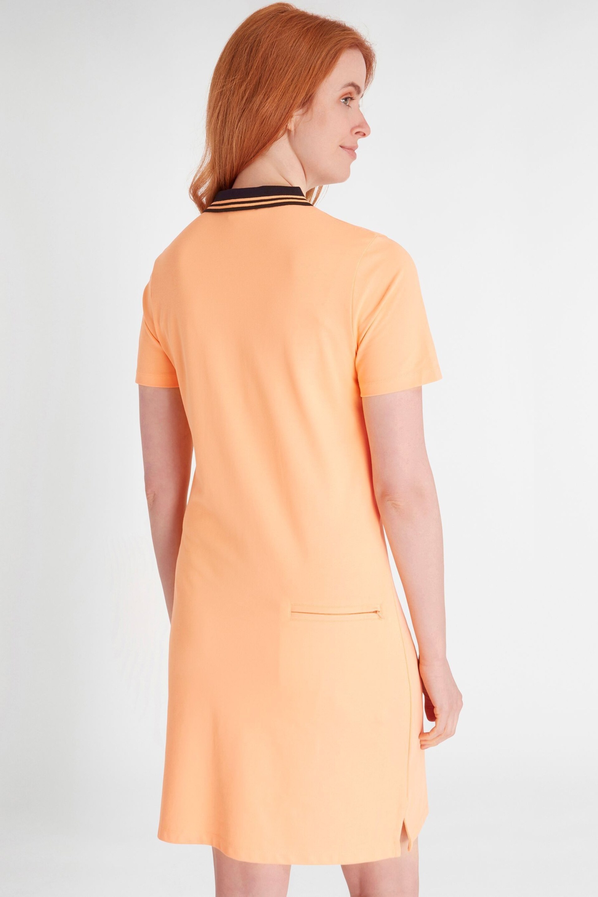 Calvin Klein Golf Orange Primrose Dress - Image 9 of 16