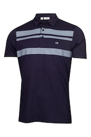 Calvin Klein Golf Mint Blue Fort Jackson Polo Shirt - Image 5 of 8