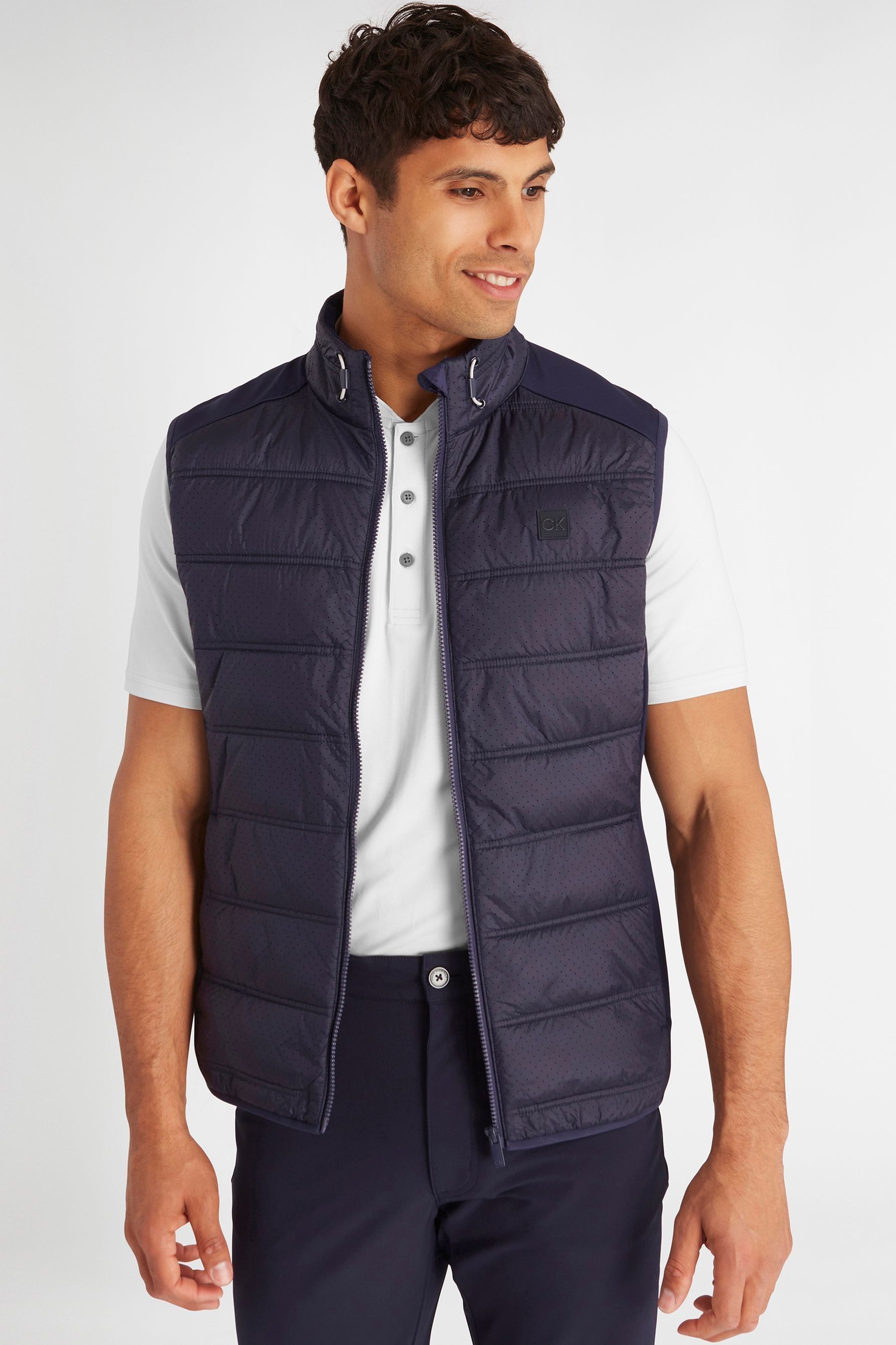Calvin klein golf vest sales
