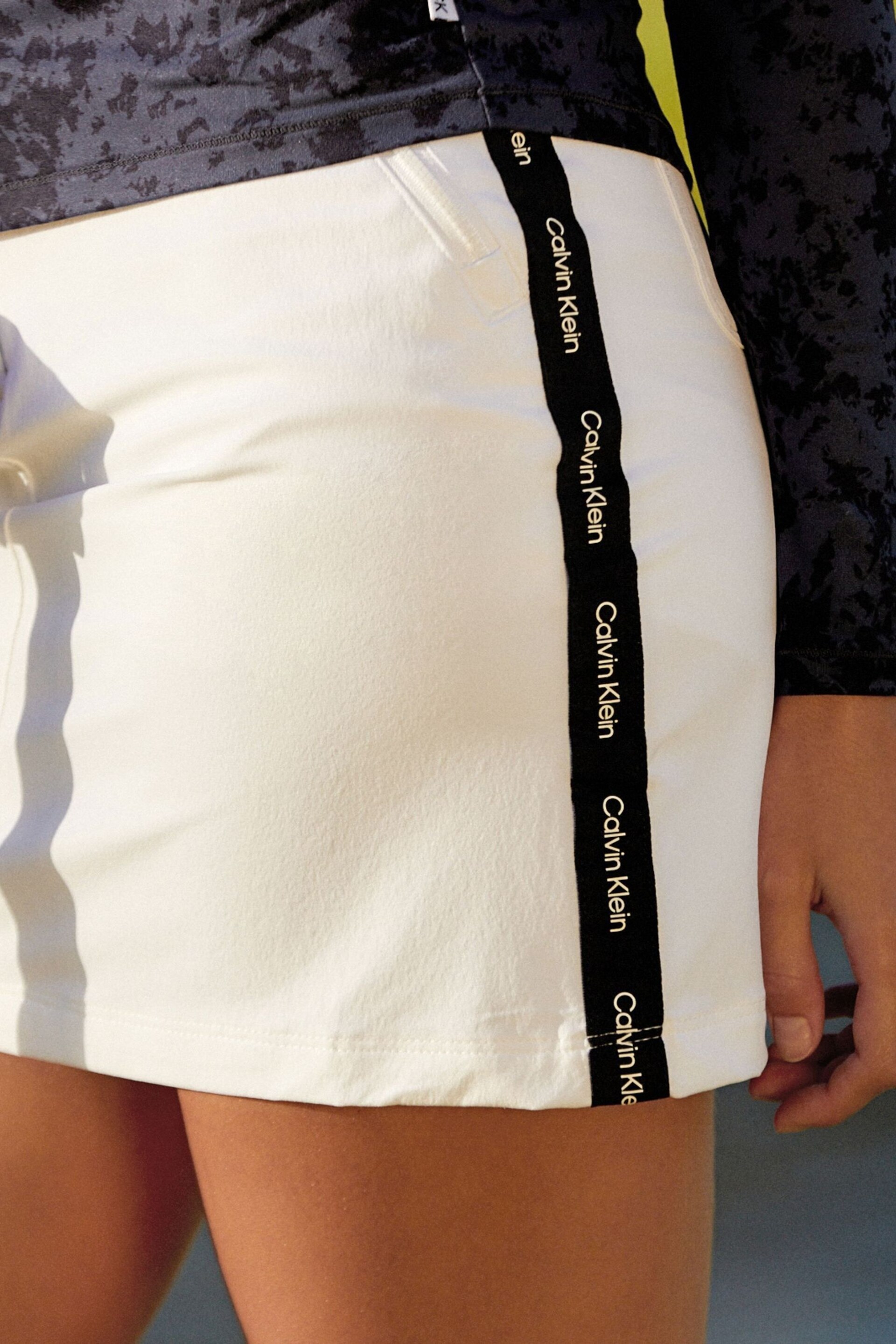 Calvin Klein Golf Rosepoint White Skort - Image 3 of 15