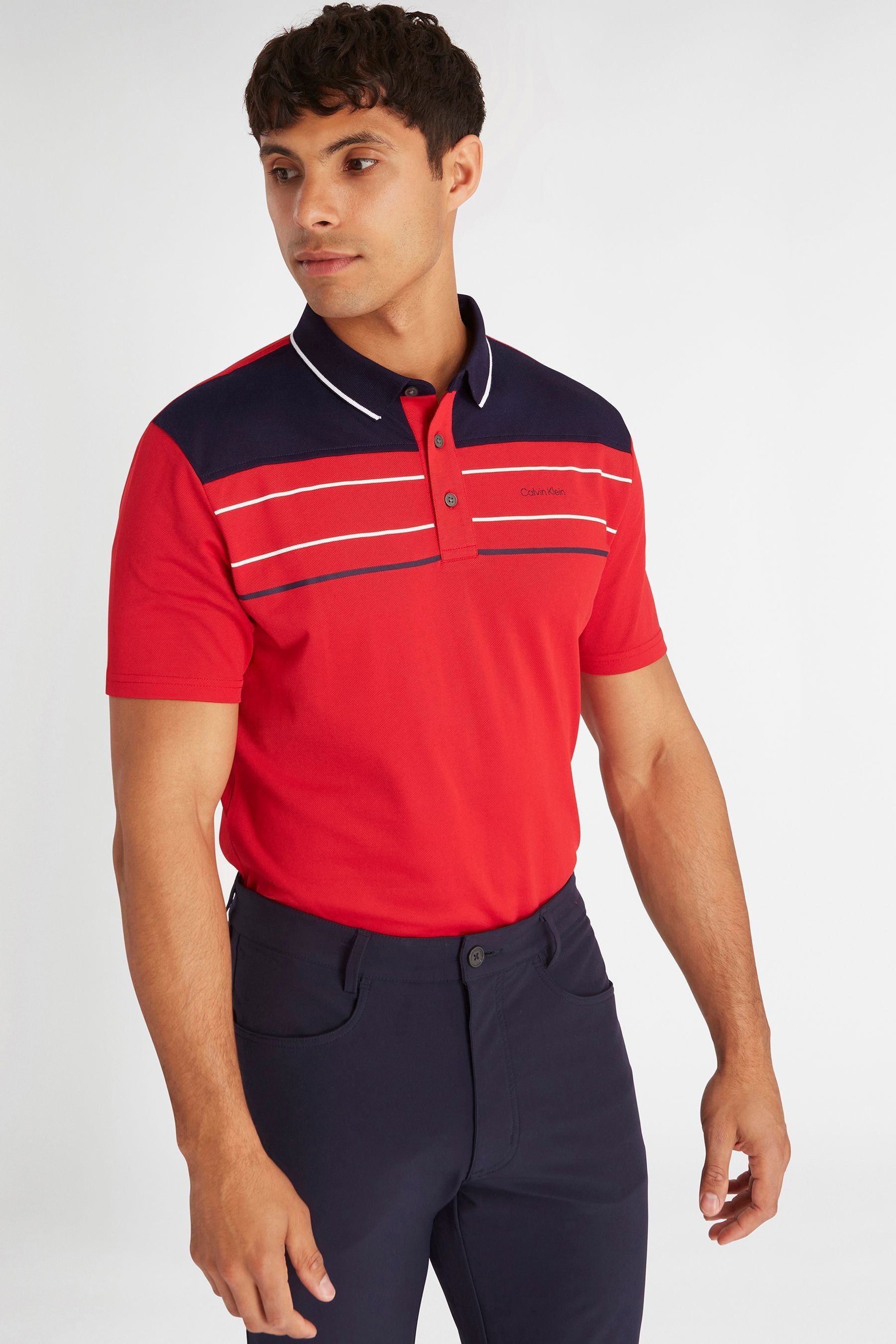 Buy Calvin Klein Golf Red Eagle Polo Shirt from Next United Arab Emirates
