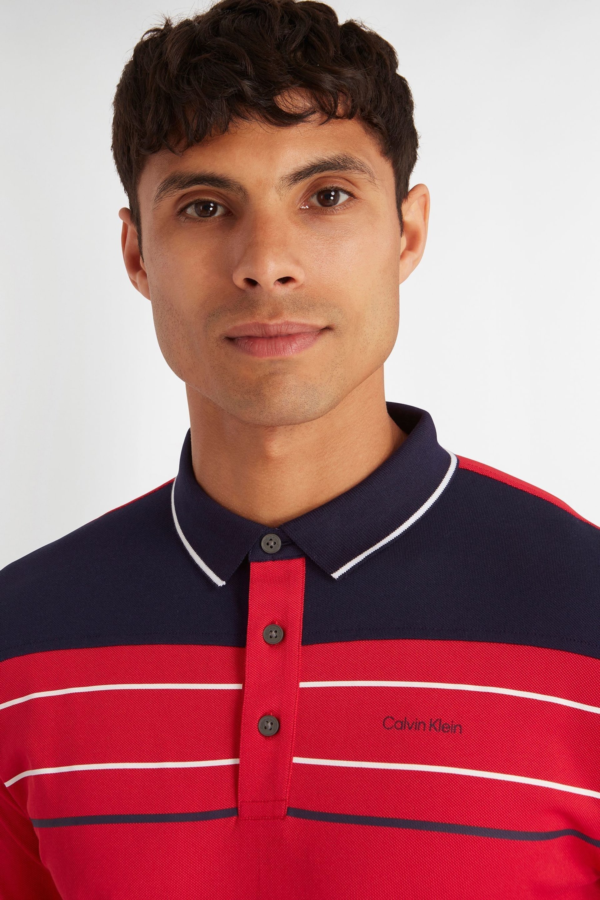 Calvin Klein Golf Red Eagle Polo Shirt - Image 4 of 8