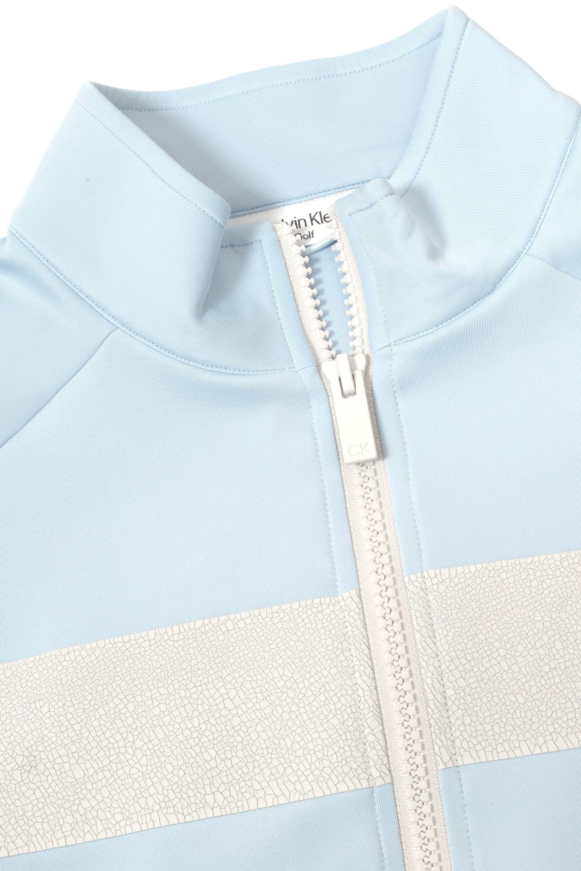 Calvin Klein Golf Blue Parkbury Full Zip Base Layer - Image 7 of 8