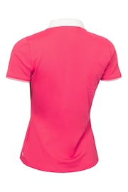 Calvin Klein Golf Pink Delaware Polo Shirt - Image 6 of 8