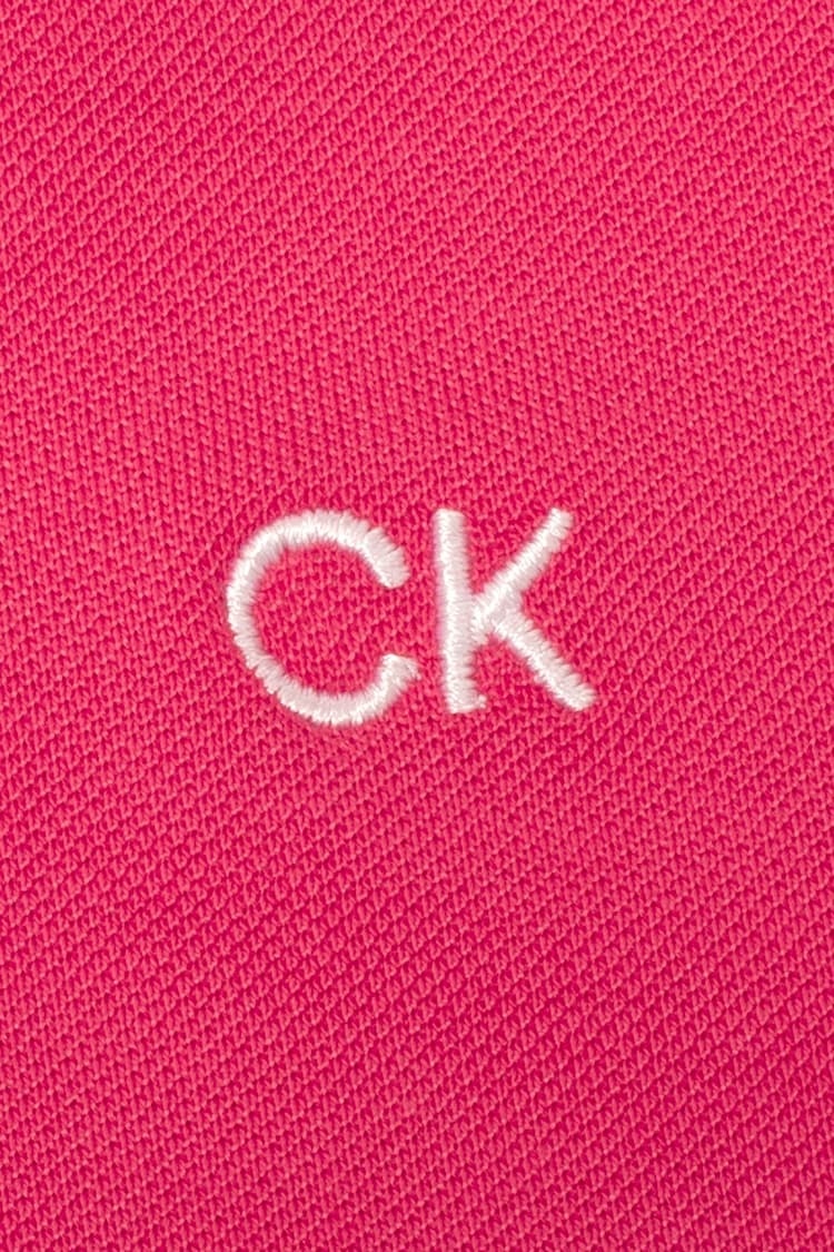 Calvin Klein Golf Pink Delaware Polo Shirt - Image 8 of 8