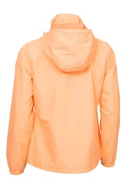 Calvin Klein Golf Melody Hooded Windbreaker Orange Jacket - Image 6 of 8