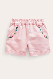 Boden Pink Pull-on Shorts - Image 1 of 3