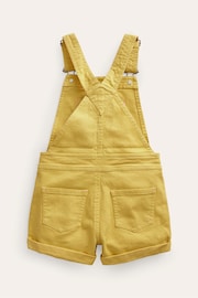 Boden Yellow Heart Pocket Short Dungarees - Image 2 of 3