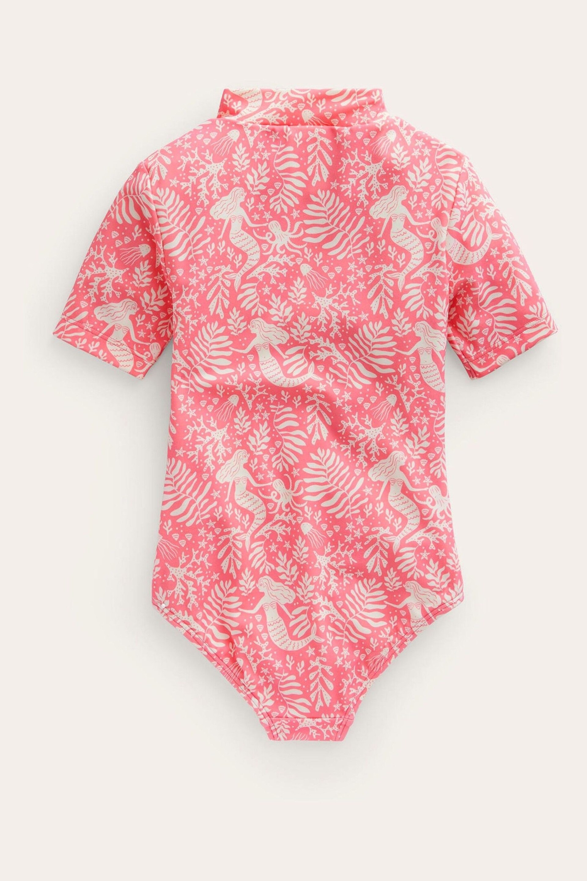 Boden Light Pink Short-sleeved Swimsuit - Image 2 of 3