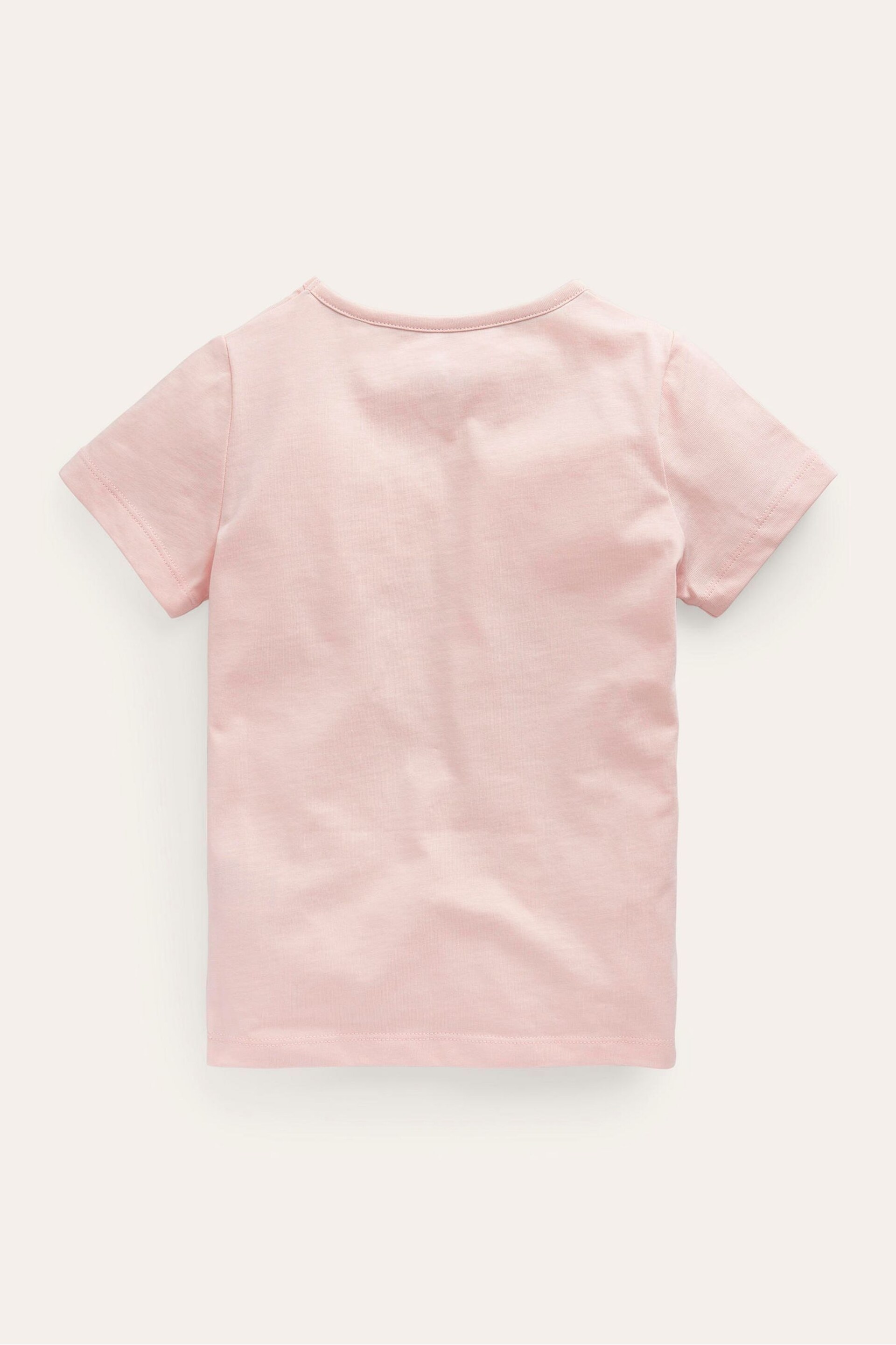 Boden Pink Printed Graphic T-Shirt - Image 2 of 3