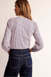 Boden Pink Marina Embroidered Shirt - Image 3 of 5
