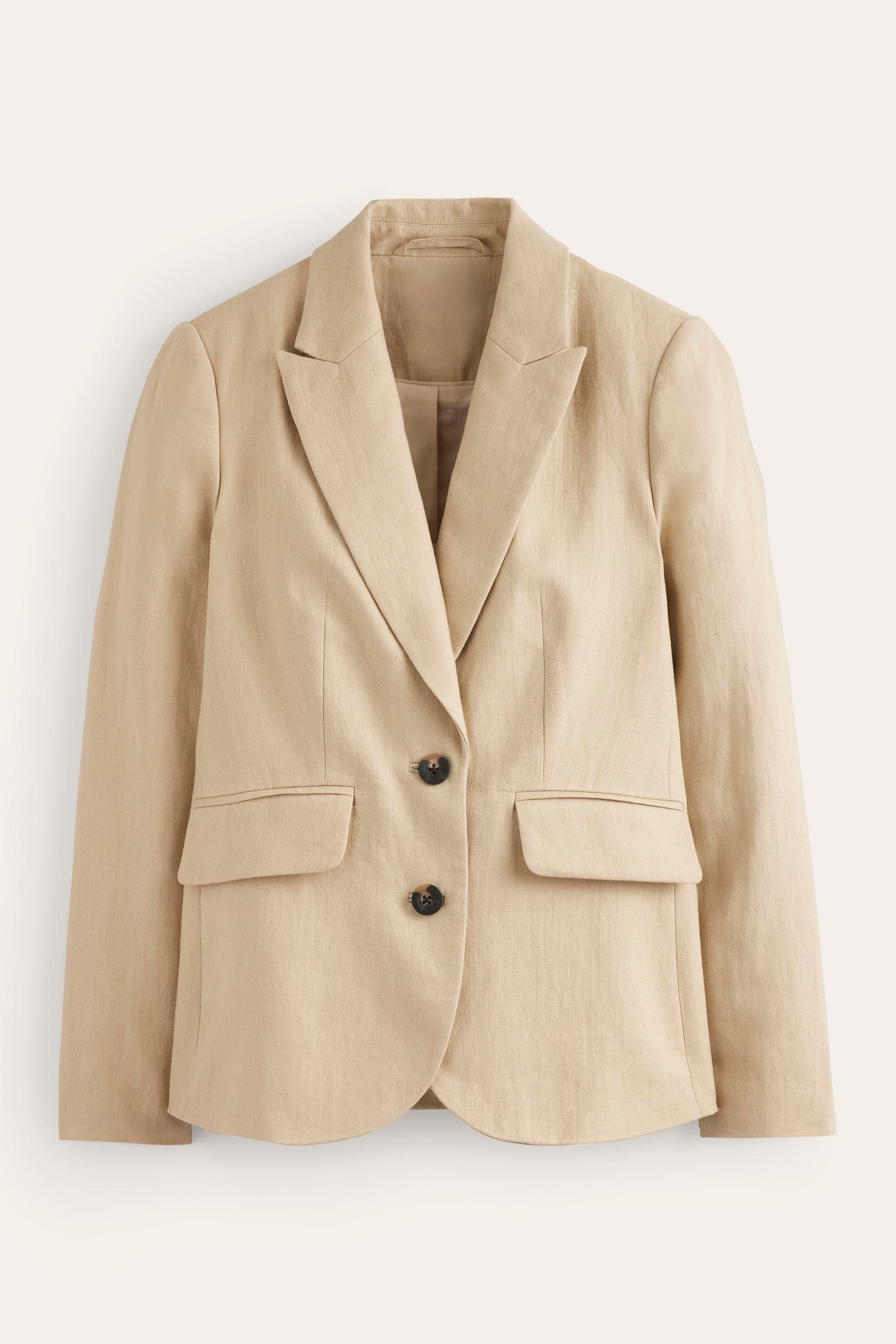 Parke blazer in stretch linen discount