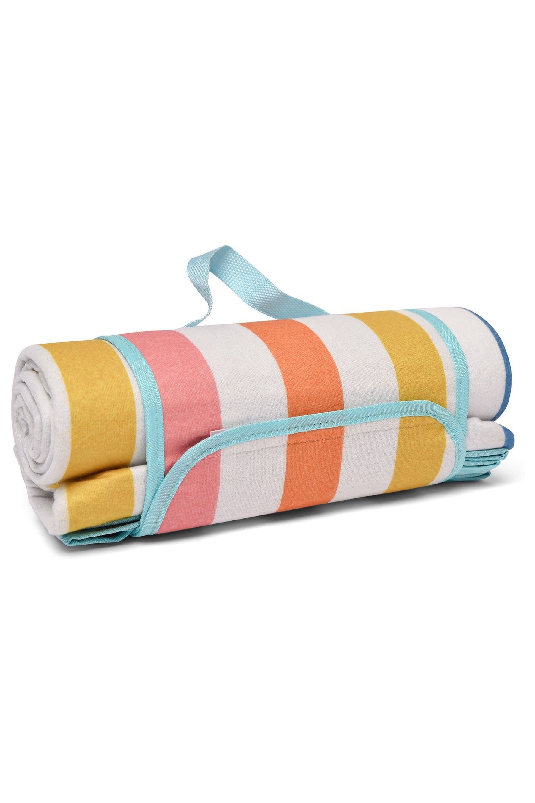 Buy Fusion Multi Carlson Stripe Waterproof Backed Picnic Blanket from the Next UK online shop