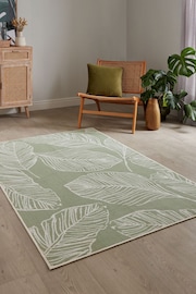 Fusion Green Matteo Washable Rug - Image 1 of 2