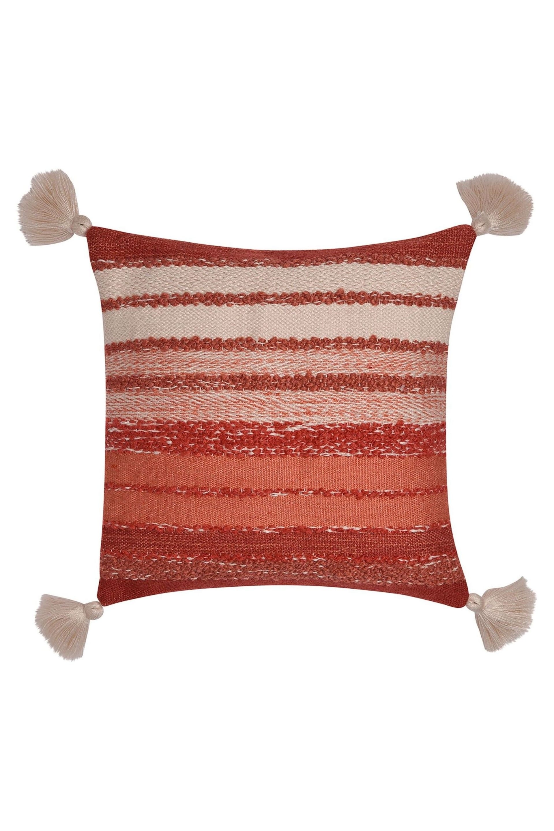 Drift Home Terracotta Red Grayson Outdoor Filled Cushion - Image 3 of 5