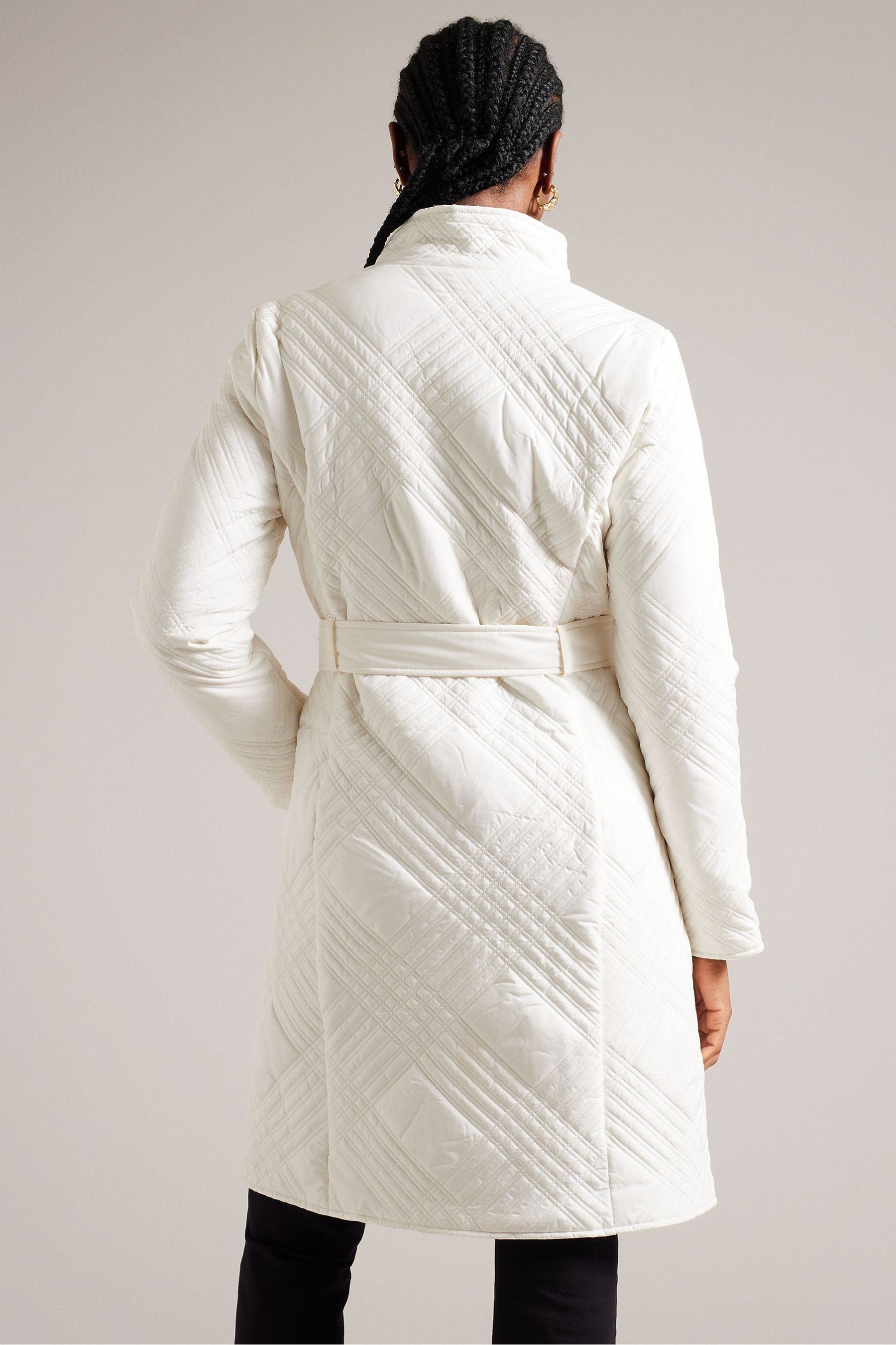 Ted baker white coat online