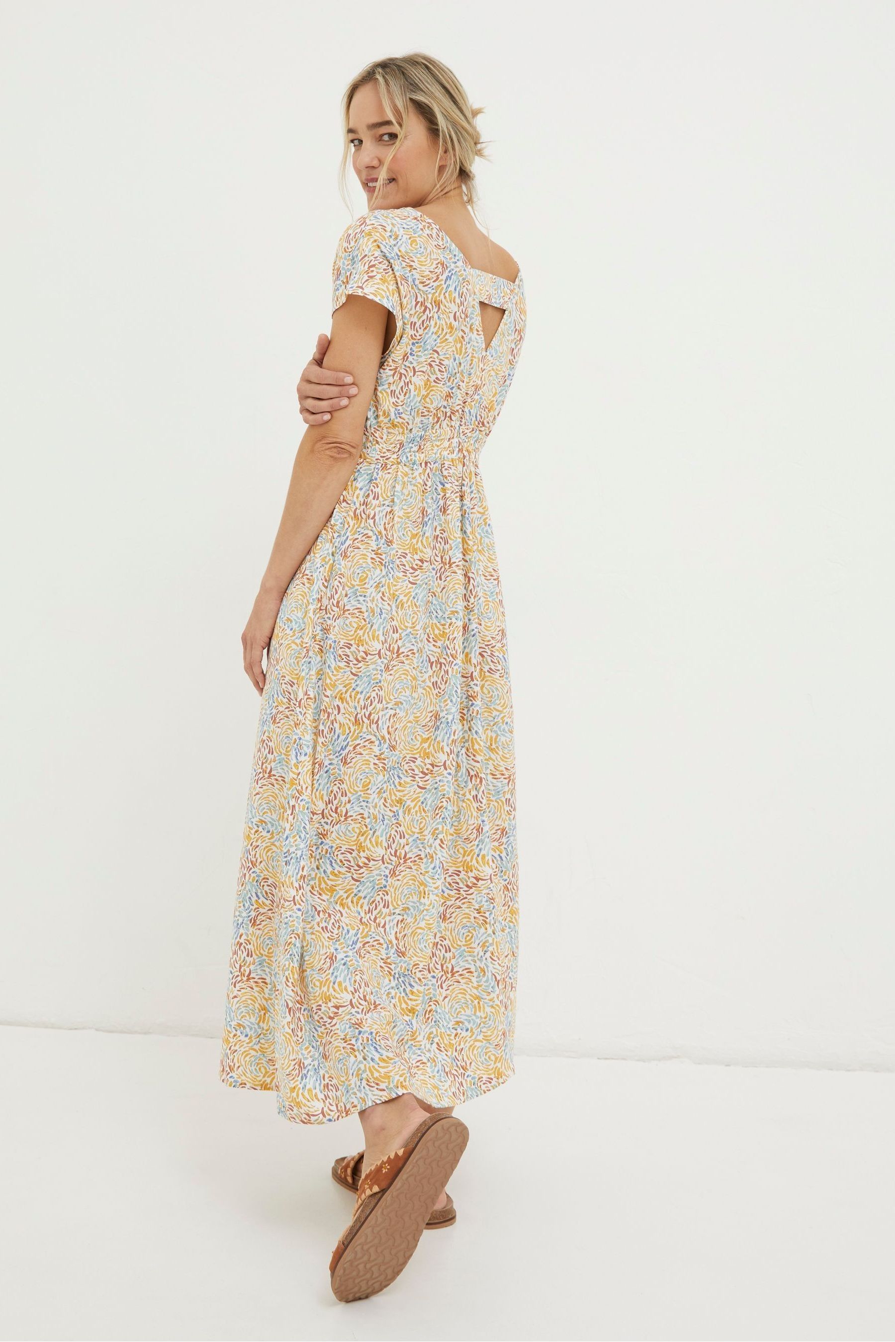 Fat face linen dress store