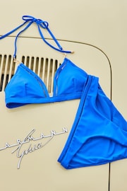 Sosandar Blue Ladder Detail Bikini Bottoms - Image 6 of 6