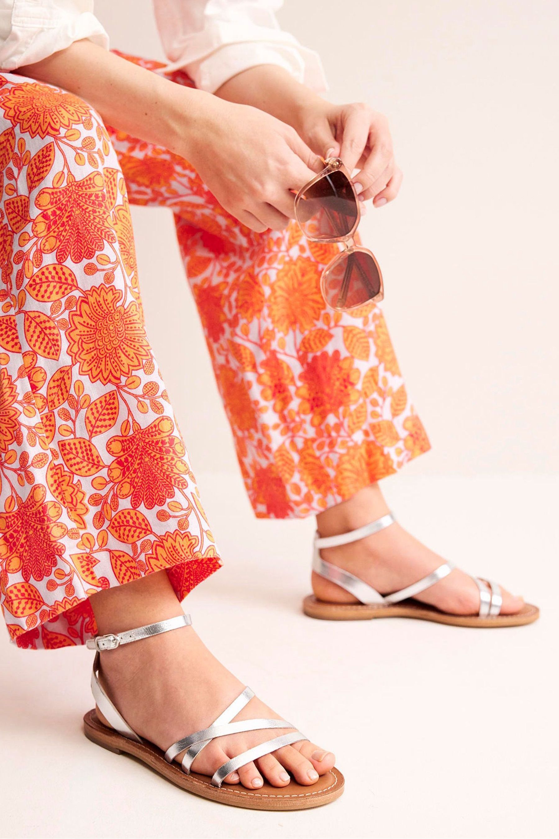 Madewell silver sandals online