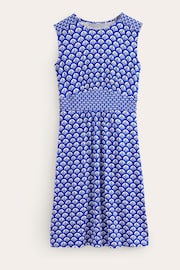 Boden Blue Petite Thea Sleeveless Short Dress - Image 5 of 5