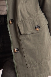 Lakeland Leather Green Suri Safari Jacket - Image 3 of 3