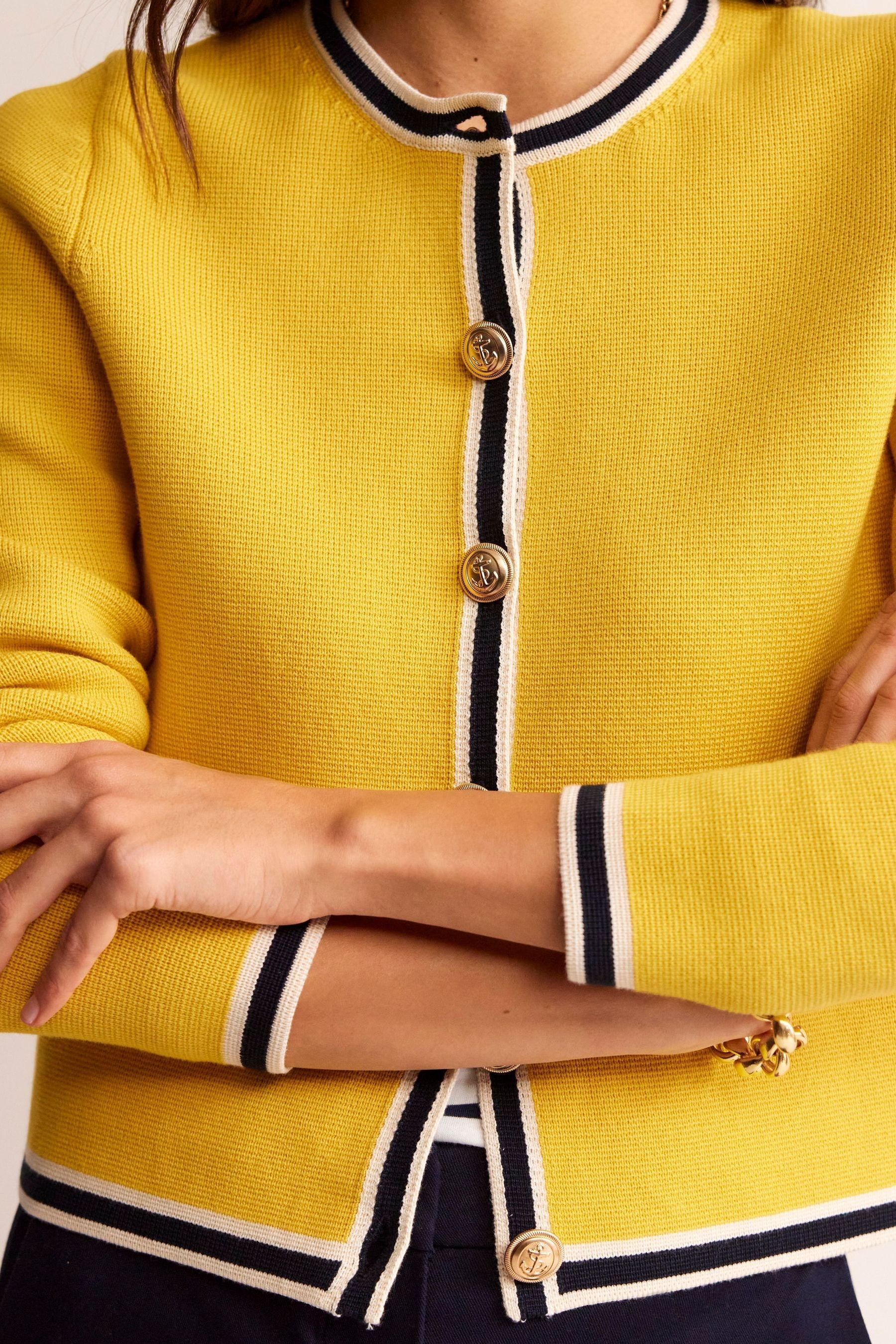 Boden yellow cardigan sales