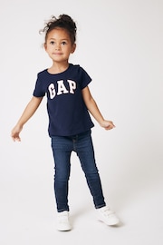 Gap Blue Logo Graphic Short Sleeve T-Shirt (6mths-5yrs) - Image 2 of 8