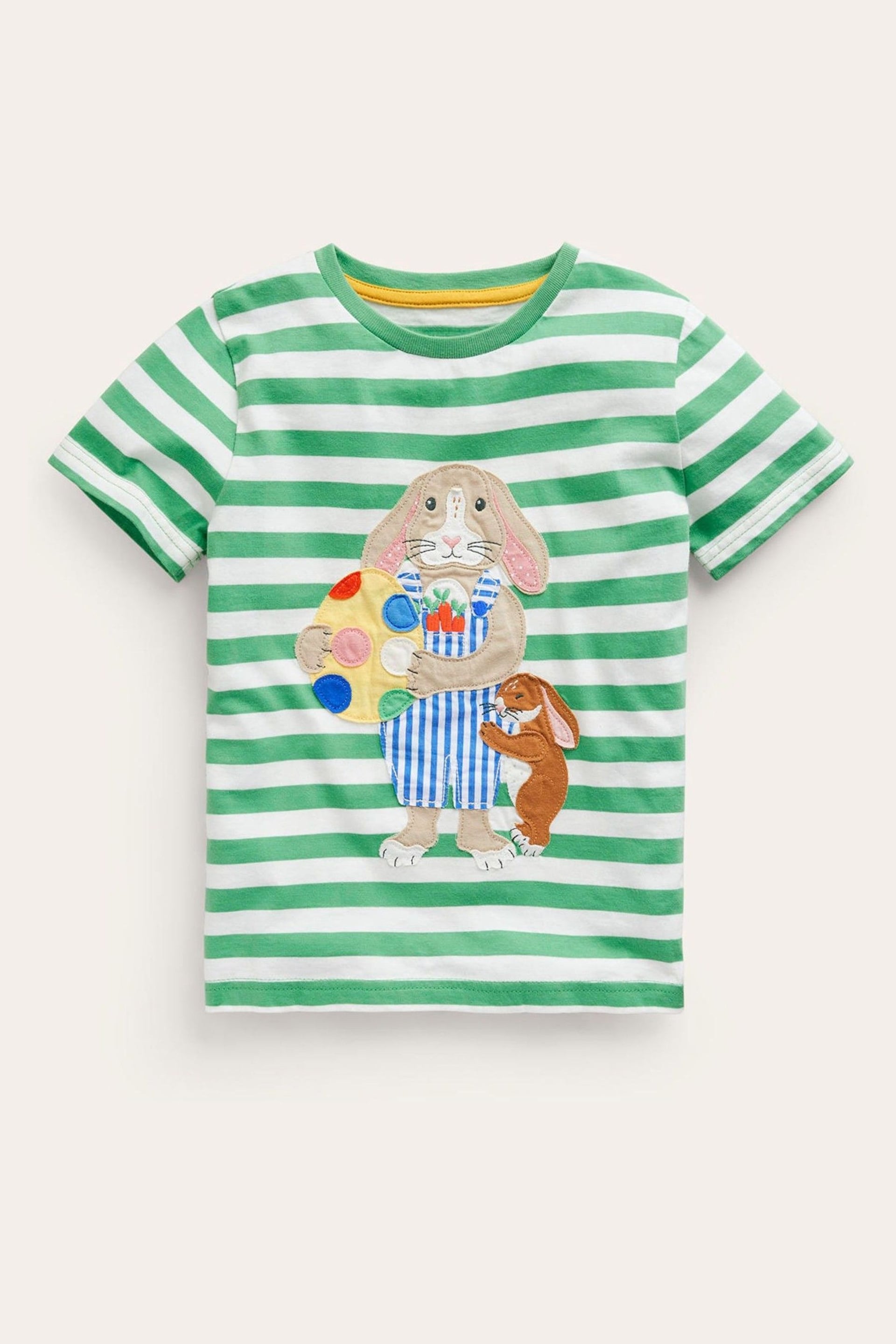 Boden Green Easter Appliqué T-shirt - Image 1 of 3