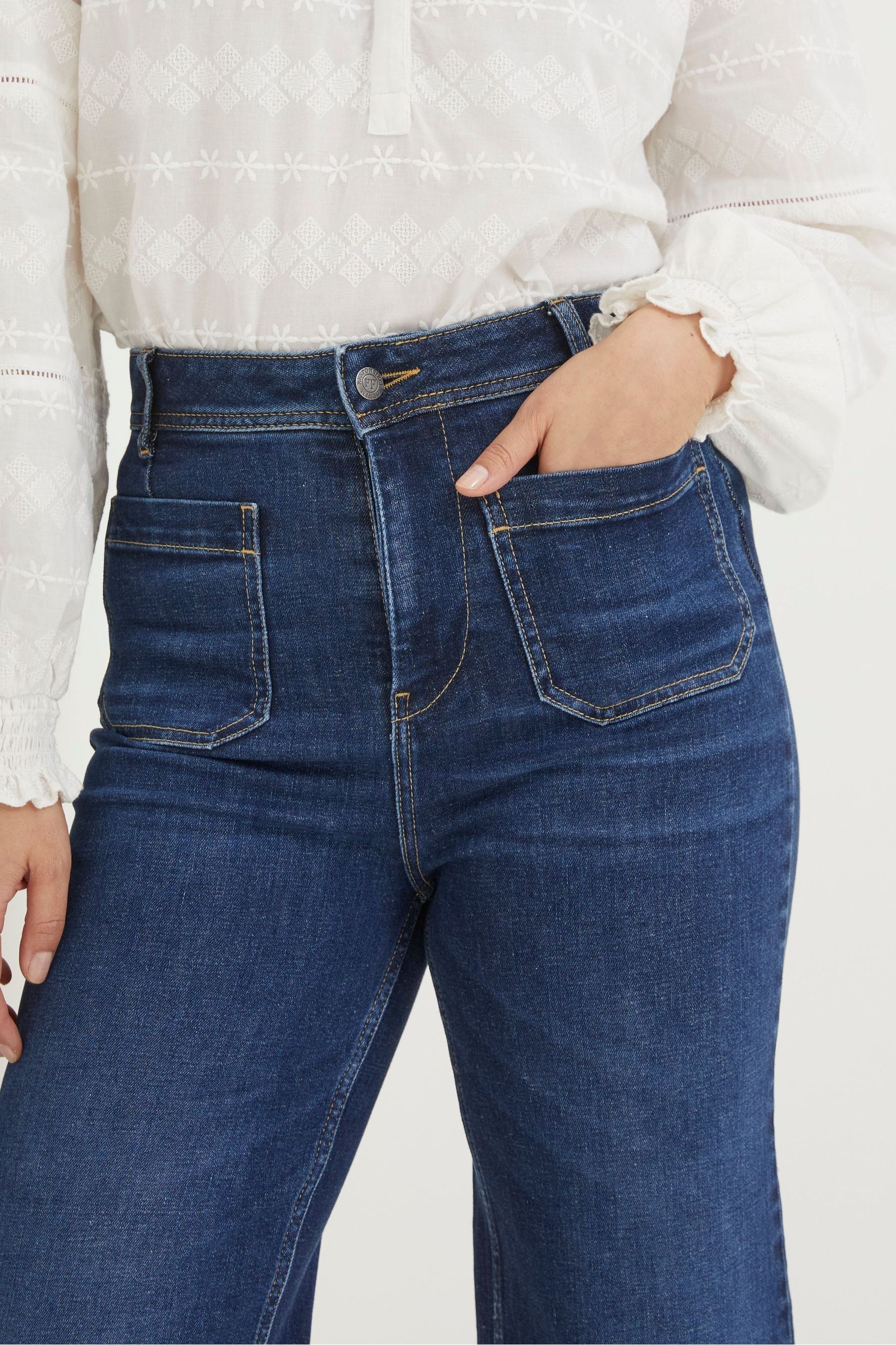 Fat face cropped jeans clearance