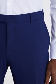 MOSS Blue Slim Fit Trousers - Image 3 of 3