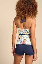 White Stuff Blue Bay Tummy Control Swim Shorts - Image 2 of 7