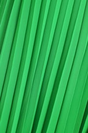 Quiz Green Pleated Chiffon Key Hole Neck Detail Midaxi Dress - Image 4 of 4