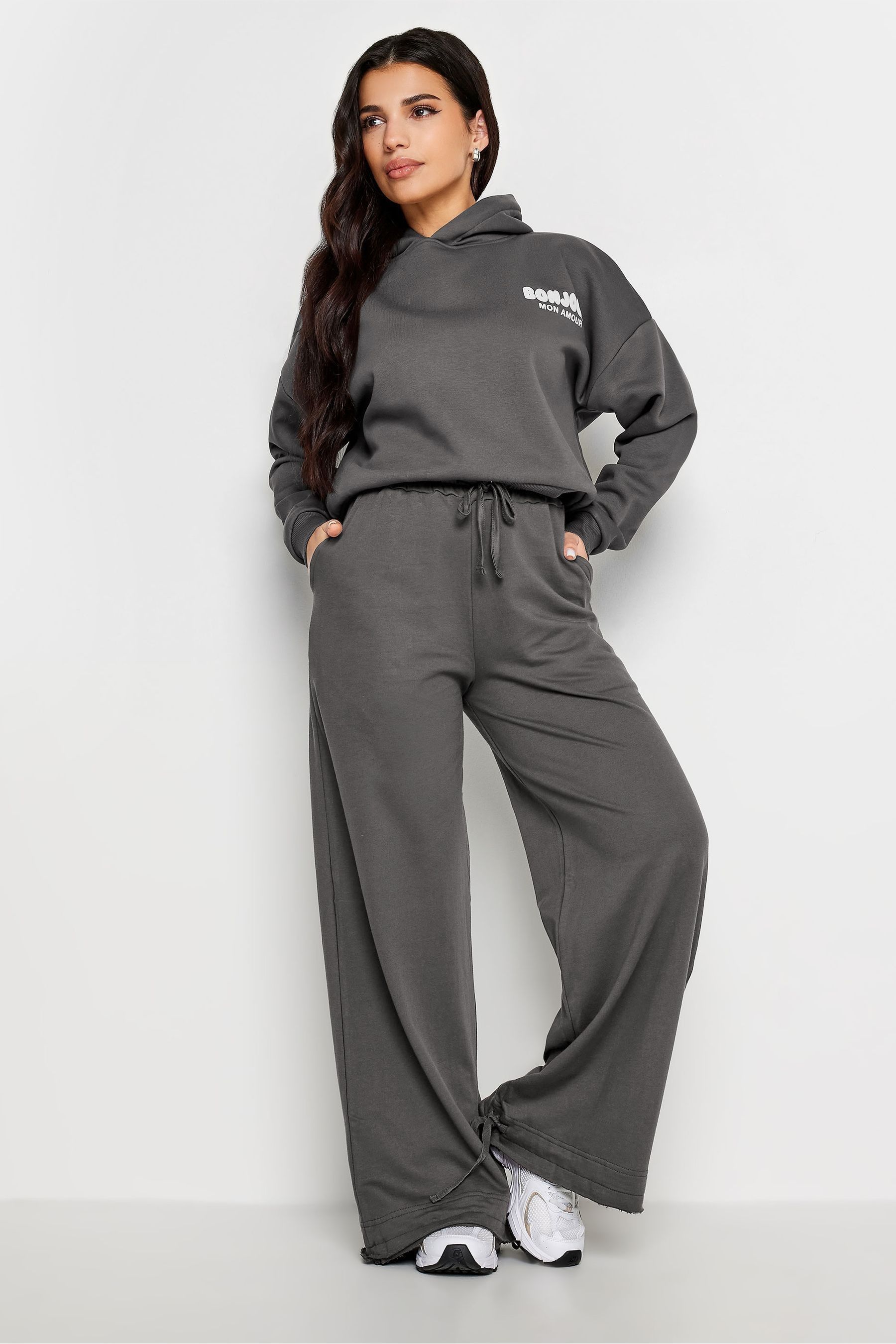 Petite cotton joggers shop