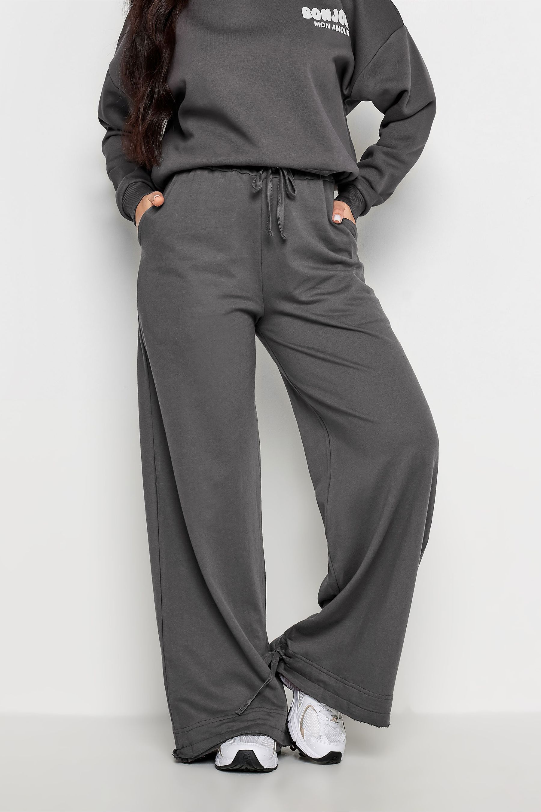 Petite grey tracksuit store