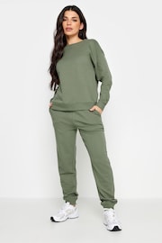 PixieGirl Petite Sage Green Crew Neck Sweatshirt - Image 2 of 4