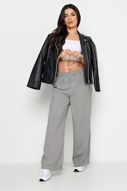 PixieGirl Petite Grey Smart Trousers - Image 1 of 5